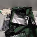 Outdoor Cat House, Waterproof Heated Elevated Cat House for Outside with a Heating Pad, Protect Stray Animal from Rain Snow Hailstone Easy Assembly (Green, Large-21.65 * 13.77 * 18.7)