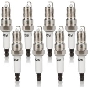 41-962 Double Iridium Spark Plugs 8 Packs for Chevy Silverado Buick Cadillac Esacalade GMC Sierra Hummer VPG Isuzu 4.6L 4.8L 5.3L 5.7L 6.0L 6.2L 7.0L V8 Engine Replace# 19299585