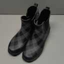 Western Chief Women's Waterproof Chelsea Ankle Rain Boot with Elastic Gore and Rubber Lug Outsole – Stylish and Functional for Rainy Days, Size 7