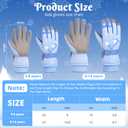 Gilotop Children Ski Gloves Kids Waterproof Winter Outdoor Snowboard Warm Gloves for Boys Girls