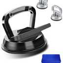 3 Pack Metal Dent Puller,Car Dent Puller,Aluminum Suction Cup Dent Puller,Car Dent Repair Kit,Dent Remover Tool for Car Dents,Glass,Screen,Tiles & Objects Moving（1pcs Large + 2pcs Small Suction Cups）