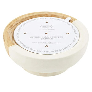 Paulownia Outdoor Round Candle