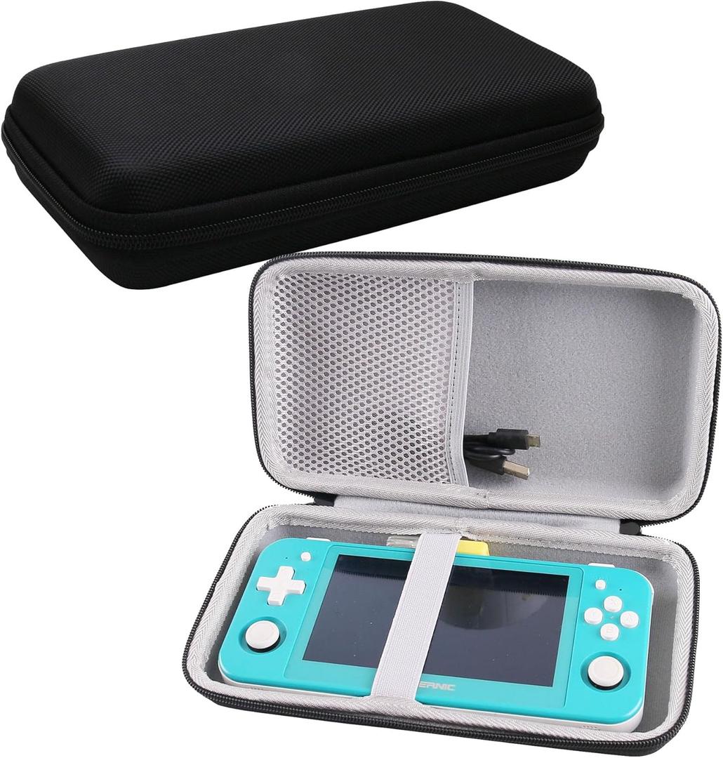 WERJIA Hard Carrying Case for RG505/RG477M/RG552 Retro Game Handheld Game Console (For RG505 Case)