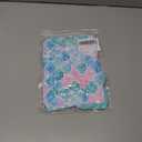 Vieille Toddler Little Girls One Piece Swimsuits Ruffles Bathing Suits Mermaid Dinosaur Swimwear 2-7T (Light Blue Mermaid)