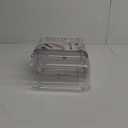 Oggi 6 Bottle Clear Wine Storage Rack & Water Bottle Rack with Secure Stack Tabs