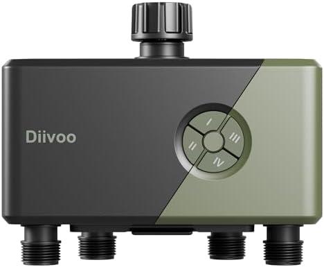 Leakproof WiFi-Enabled 3-Zone Sprinkler Timer - Effortless Irrigation Control