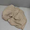 CHICGAL 2 Pieces Women Beach Sarong Bathing Suit Wrap Skirt Sheer Bikini Swimsuit Cover Ups for Swimwear (Black & Light Khaki)