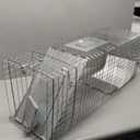 HAVAHART 1079SR Large 1-Door Humane Catch and Release Live Animal Trap Cage - Live Raccoon Trap, for Bobcats, Beavers, Dogs, & More
