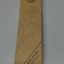 Silicone Spatula Set (2-Pc) - 600F Heat Resistant, BPA-Free, Non-Scratch, Dishwasher Safe I Slotted & Solid Kitchen Spatula Turner I Ideal for Eggs, Pancakes, Fish I Stainless Steel I Black