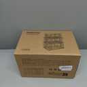 3 Pack Stackable Pantry Organizer,Stainless Steel Trash Bag Holder Dispenser,Kitchen Storage Organization for Kitchen Counter Sink,Laundry Room,Pantry, Black