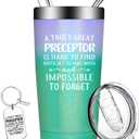 Nurse Preceptor Gifts - A Truly Great Preceptor Is Hard to Find - Preceptors Gifts Nursing - Thank You, Christmas Gift for Nurse Practitioner Women - 20oz Tumbler (Glitter Mermaid)