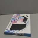 TUNKARMOR for iPad 9th / 8th / 7th Generation 10.2 inch & iPad Air 3rd Gen & iPad Pro 10.5 inch Case with Keyboard 7 Color Backlit  Built in Pencil Holder with Mouse (Black)