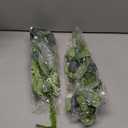 22" Eucalyptus Wreaths for Front Door 2 PCS Greenery Teardrop Swag Spring Summer Wreath with Eucalyptus Olives Leaves Mixed Berry for Farmhouse Home Porch Wall Window Festival Wedding Decor