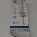 4 Tier Tension Pole Shower Caddy In Satin Nickel Adjustable Height & Shelves