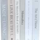 6PCS Decorative Books for Coffee Table-Faux Books for Decoration-Coffee Table Decor-Hardboard Fake Decorative Book for Bookshelf Home Decor Display