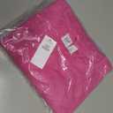 GAP Girls' Long Sleeve Ribbed Tee (Pink, XL)