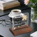 A Truly Great Physical Therapist Sign Decor, Thank You Appreciation Gifts for Physical Therapist Week Graduation Christmas Birthday Office Desk Decor Decorative Signs Plaque YPT13