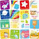 Fancy Land 60 Lunch Box Notes for Kids Cute Motivational and Inspirational Thinking of You Cards for Boys and Girls Lunchbox, Small