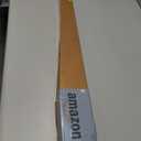 Ivilon Drapery Window Curtain Rod - End Cap Style Design 1 Inch Pole. 48 to 86 Inch Color Warm Gold