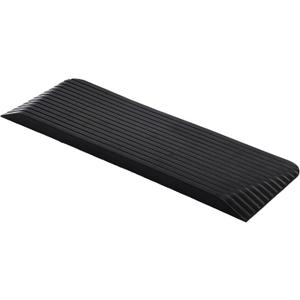 MAGIC UNION 2" Rise Solid Rubber Power Wheelchair Threshold Ramp Doorway (1 Count (Pack of 1))
