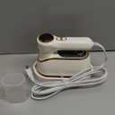 NIASSO Portable Travel Steamer, 1200W Handheld Fabric Steamer for Clothes, 4 Modes with LCD Display, Powerful Wrinkle Remover for Home & Travel, 150ml Water Tank, 10S Fast Heat-Up, 180 Swivel Handle (White)