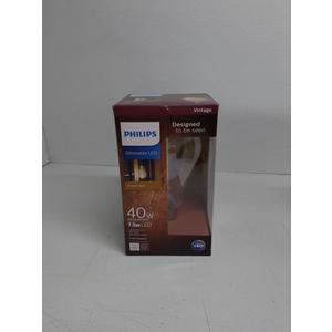 PHILIPS Dimmable LED Amber Light 30W53627-6 7.5A50/VIN/820/CL/G/DIM PHILIPS Dimmable LED Amber Light 30W53627-6 7.5A50/VIN/820/CL/G/DIM