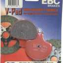 EBC Brakes FA94V Semi Sintered Disc Brake Pad, Black, One-Size