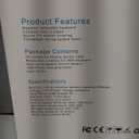 Case Keyboard for Samsung Galaxy Tab S10 Lite / S10 FE / S9 FE / S9 / S8 10.9-11 inch Cover - 7 Color Rainbow Change Backlit Detachable Magnetic Keyboard with S Pen Holder with Mouse - Pink