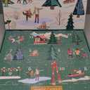 Yankee Candle Signature Votive Mini Jars 12 Days of Christmas Candle Advent Calendar Variety Pack, Natural Soy Wax Blend with Natural Fiber Wick, 1.3 OZ Glass Jar (Pack of 12)