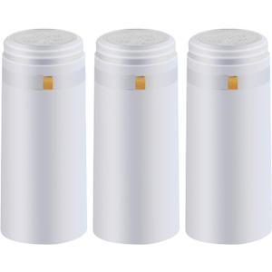 PVC heat shrink capsules 120 count milk white wine making wine shrink wrap wine bottle corks capsules for professional, wine cellars and home use