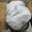 Cooling Knee Pillow for Side Sleeper, 6"Leg Pillow for Side Sleeping, 100% Cooling Fabric Pillow for Between Knees While Sleeping - High Support Alternative for Relieving Leg, Back, and Knee Pain