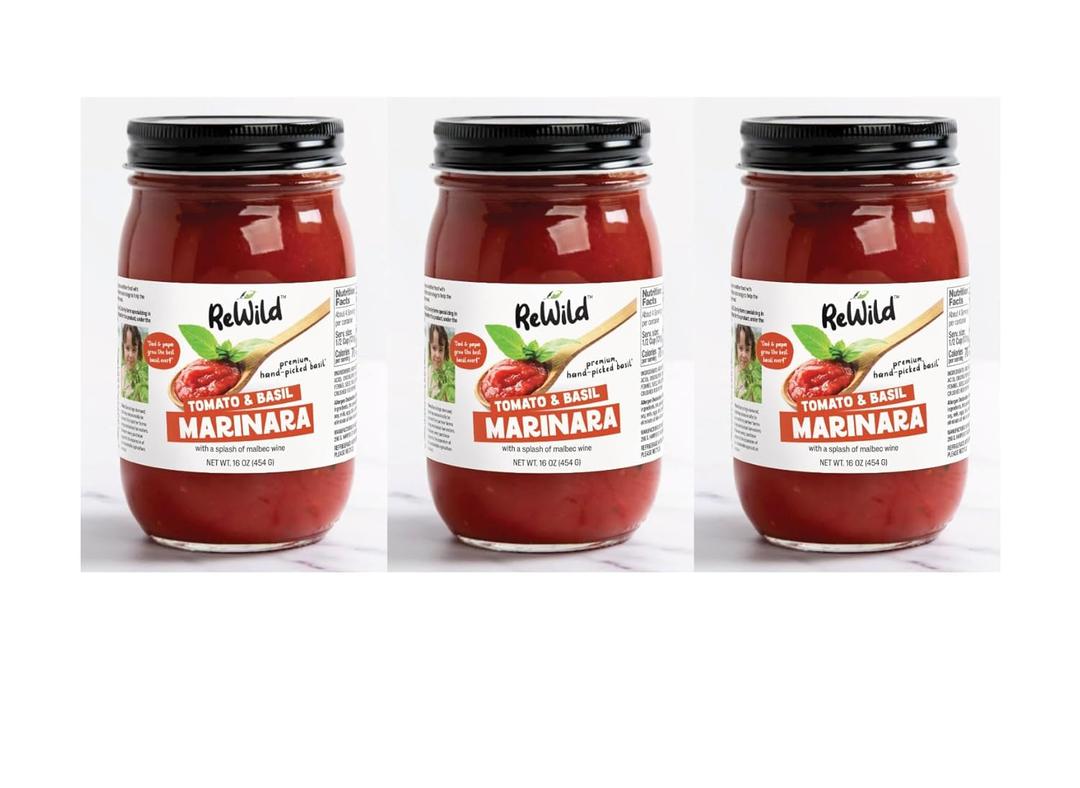 ReWild Tomato & Basil Marinara (3 Bundle)
