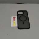 TORRAS Magnetic Shockproof for iPhone 16 Pro Max Case, [Fit for MagSafe] [Military-Grade Drop Tested] Translucent Slim Protective for iPhone 16 Pro Max Case Anti-Fingerprint Anti-Scratch, Black