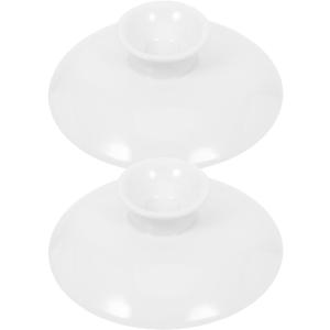 Gatuida 2pcs Small White Ceramic Tea Cup Lid, 3 Inch Reusable Ceramic Mug Lid Replacement for Teacups and Bowls Tea Kettle Covers for Home and Restaurant Use Versatile and Aesthetic Accessories