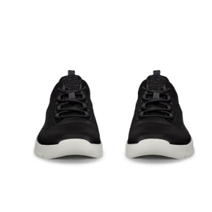 Shoes Women Tennis Light Sneakers,Black And white, Size 9