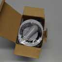 Toilet Brush and Holder Set, with Stainless Steel Handle Toilet Bowl Brush, Compact Toilet Scrubber Brush for Deep Cleaning Bathroom Restroom, Easy to Assemble-Grey (1 Pack, Gray)