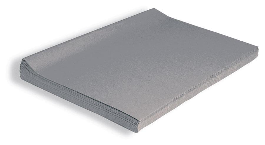 Spectra Deluxe Bleeding Art Tissue, Suede Gray, 20" x 30", 480 Sheets