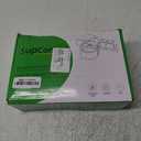 2-3/8" Fence Bracket SupConn (12Pcs), Steel to Wood Fence Brackets,Fence Brackets for Metal Posts,Metal Fence Post Brackets - Fence Post Repair (Include Screws)