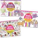 Melissa & Doug Sticker Collection and Coloring Pads Set: Princesses, Fairies, Animals, and More Kids Arts and Crafts, Sticker Books, Coloring Books for Kids Ages 3+ - FSC Certified