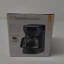 Toastmaster 5-Cup Drip Coffee Maker in Black
