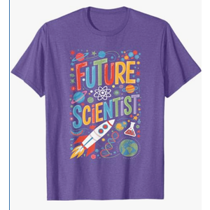 Science T-Shirt, Purple, Small