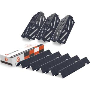 QuliMetal Genesis II Flavorizer Bars & Heat Deflector, Weber Genesis 2 Grill Parts for Genesis II 300 LX300, GS4 Genesis ii E-310 ii E-315 ii E/S335 ii se-335 Grills, 66795 66685 (5+3)