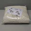 VANSOFY 100% Waterproof Recliner Chair Covers, Recliner Cover Non-Slip Dog Chair Cover Furniture Protector Washable Slipcover with Pocket, Elastic Straps for Pets, Dogs(Beige, 22")