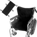 Waterproof Wheelchair Seat Cover Pads,6 Straps Reusable Seat Pads Cover with Anti-Slip Protector Washable for Elderly,Incontinence Patients,Nursery