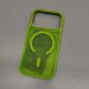 Newfuture Magnetic for iPhone 17 Pro Case [Compatible with Magsafe] [Military Grade Drop Protection] Translucent Matte Anti-Scratch Shockproof Protective Phone Cover 6.3 Inch, Fluorescent Green