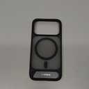 TORRAS Strong Magnetic & Seamless Stand for iPhone 17 Pro Case, Fit for MagSafe, Military Grade Drop Protection, Sturdy Adjustable Kickstand Slim for iPhone 17 Pro Case Translucent Matte Black