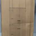 Extra Tall Cat Gate for Doorway: Sprouterie 74.8"-90.5" Pressure Mount Tall Cat Gates for Pet 30.3"-38.2" Wide Black Wall Drilling for Indoor Stairs Doorway Room Door Safety No Barrier