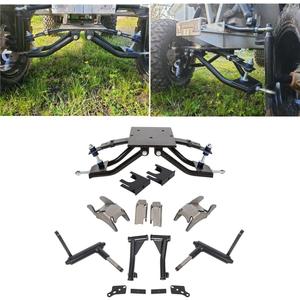 HECASA 6" Double A-Arm Golf Cart Lift Kit Compatible with 1982-2003 Club Car DS Gas & Electric Golf Carts