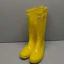 DKSUKO Women's Tall Rain Boots Garden Boots Waterproof Wellington Rubber Boots (6, Bright Yellow)