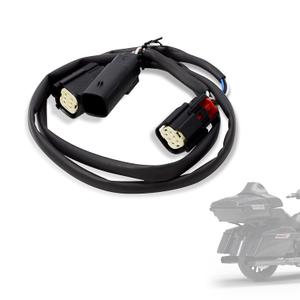 Tour Luggage Pack Quick Disconnect Wiring Harnesses,Plug-n- Play Power tap Harness for Harley Touring 14-24,for Road King, Road Glide, Street Glide, Electra Glide Standard and Select CVO